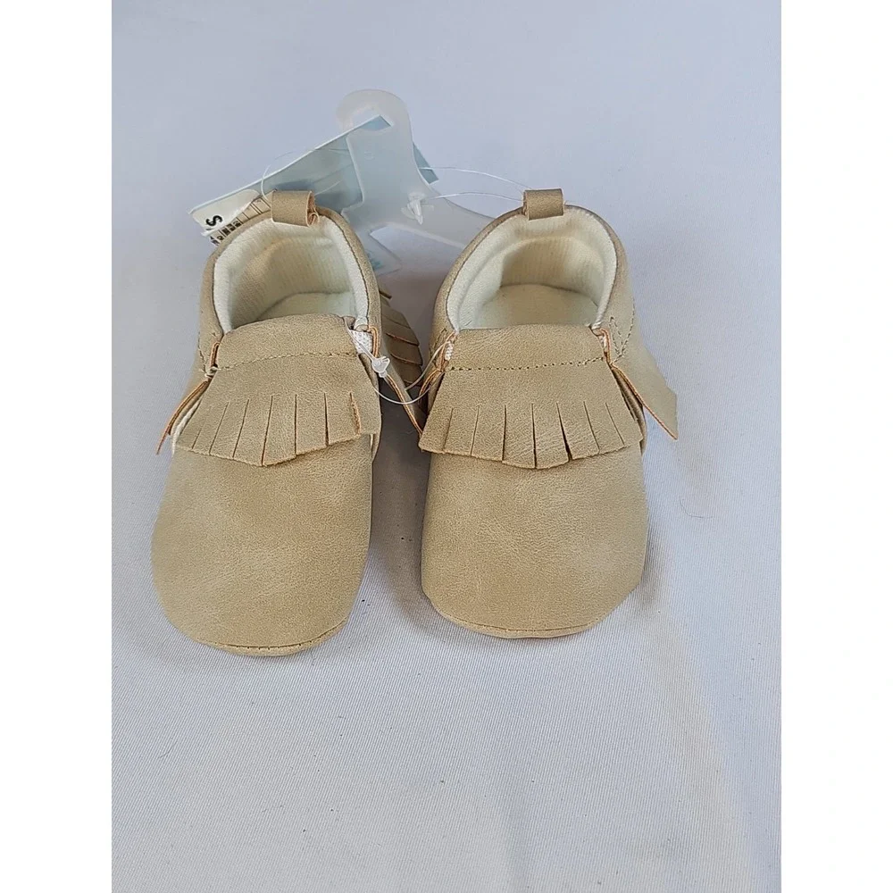 Cat & Jack Moccasin From Target Size 6-9  Months Color Tan
